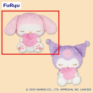 【サンリオ】【Aマイメロディ】マイメロディ・クロミ うたた寝BIGぬいぐるみ