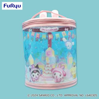 【サンリオ】サンリオキャラクターズ よちよちイースタークリアバニティポーチ