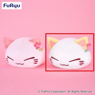 【ねむネコ】【Bチューリップ】ねむネコ 春らんまんBIGぬいぐるみ