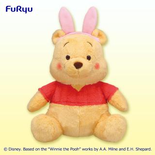 【ディズニー】くまのプーさん 【MD】うさ耳カチューシャ超BIGぬいぐるみ