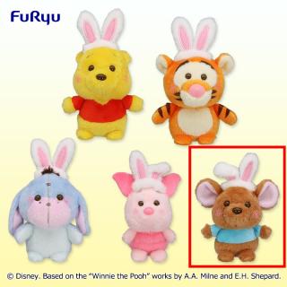 【ディズニー】【Eルー】くまのプーさん 【FDT】ぽてきゅん～うさみみカチューシャ～
