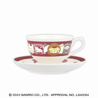 【サンリオ】サンリオキャラクターズ クラシカルアンティークティーカップ＆ソーサー