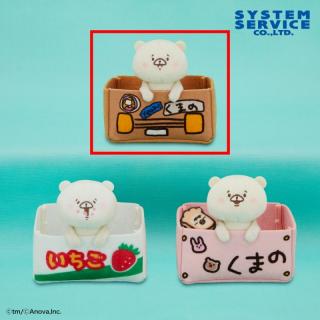 【ともだちはくま】【Aゴーゴーごう】ともだちはくま くまの箱型小物入れ