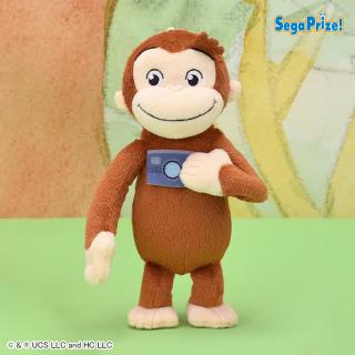 【おさるのジョージ】【Cカメラ】おさるのジョージ　ぬいぐるみ　～はい、チーズ！～