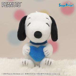 【スヌーピー】【Aブルー】SNOOPY™　マスコット　～ハート～