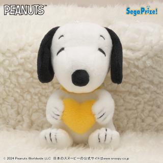 【スヌーピー】【Cイエロー】SNOOPY™　マスコット　～ハート～