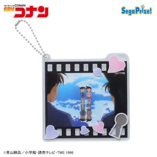 【名探偵コナン】【D工藤新一＆毛利蘭（幼少期）】名探偵コナン　スクエアアクリルキーチェーン
