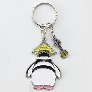 【DMMかりゆし水族館】【Bペンギン】メタルキーホルダー