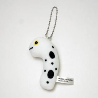 【DMMかりゆし水族館】【Aホワイト】チンアナゴぬいぐるみキーホルダー