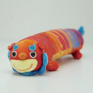 【DMMかりゆし水族館】【Dシーサー(赤)】ぬいぐるみ にぎっ太郎