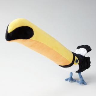 【DMMかりゆし水族館】【Bオオハシ】ぬいぐるみ にぎっ太郎