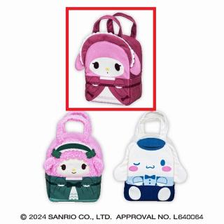 【サンリオ】【Aマイメロディ】サンリオキャラクターズ クラシカルアンティークふわふわバッグ2
