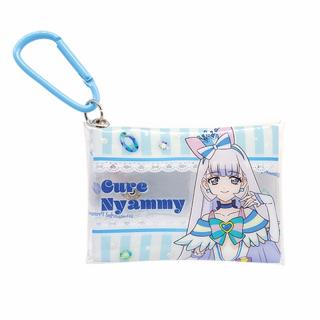 【プリキュア】【Cキュアニャミー】わんだふるぷりきゅあ！ カラビナ付きミニクリアポーチ