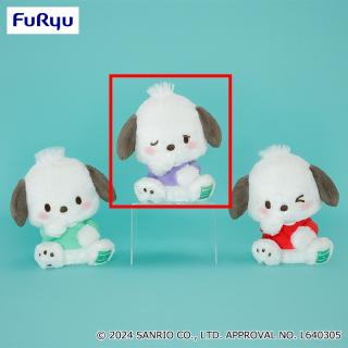 【サンリオ】【Bパープル】ポチャッコ かまってぬいぐるみ