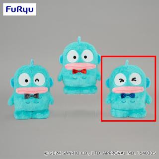 【サンリオ】【Bブルー】ハンギョドン ふわふわぬいぐるみ