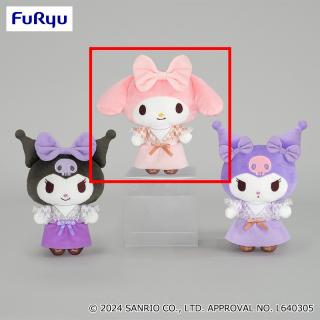 【サンリオ】【Aマイメロディ】マイメロディ・クロミ 和風レトロぬいぐるみ