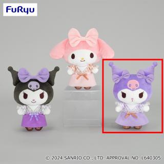 【サンリオ】【Cクロミ(パープル)】マイメロディ・クロミ 和風レトロぬいぐるみ