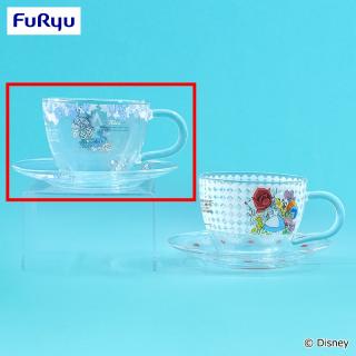 【ディズニー】【Aブルー】不思議の国のアリス 【FDT】アリスのスイーツパーティ ガラスのティーカップ
