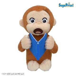 【おさるのジョージ】【Bあお】おさるのジョージ マスコット えほんVer.