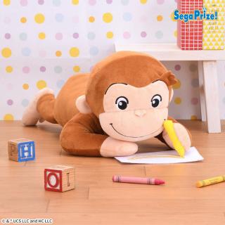 【おさるのジョージ】おさるのジョージ Lぬいぐるみ ～おえかき～