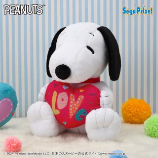 【スヌーピー】【Aスヌーピー】SNOOPY(TM)　Lぬいぐるみ　～ハート～