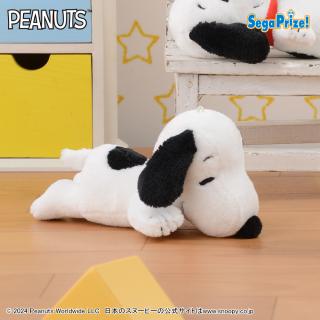 【スヌーピー】【Bうつ伏せ】SNOOPY(TM)　ぬいぐるみ　～SLEEP～
