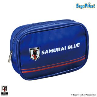 【サッカー日本代表】【A:SAMURAI BLUE】SAMURAI BLUE　[PM]スクエアポーチ サッカー日本代表Ver.