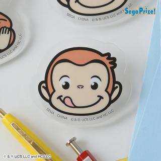 【おさるのジョージ】【G:フェイス(ぺろり)】おさるのジョージ　アクリルクリップ