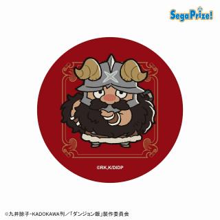 【ダンジョン飯】【Gセンシ(顔デカ)】ダンジョン飯缶バッジ