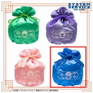 【薬屋のひとりごと】【D梨花妃(ブルー)】薬屋のひとりごと巾着