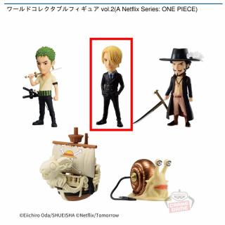 【ワンピース】【Bサンジ】ワールドコレクタブルフィギュア vol.2(A Netflix Series: ONE PIECE)