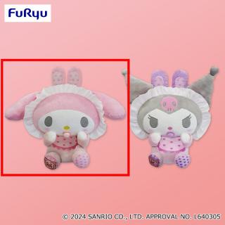 【サンリオ】【Aマイメロディ】マイメロディ・クロミ よちよちイースターBIGぬいぐるみ～マイメロディ・クロミ～