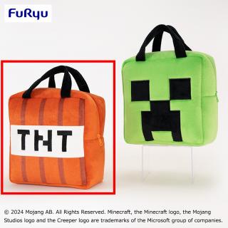【マインクラフト】【A:TNT】マインクラフト スクエアバッグ