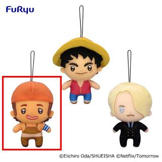 【ワンピース】【Bウソップ】Netflix オリジナル実写ドラマシリーズ「ONE PIECE」 ぬいぐるみ～ルフィ・ウソップ・サンジ～
