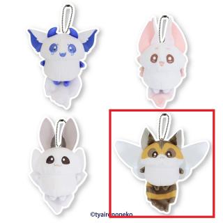 【数社限定プライズ】【Dミツバチネズミ】天体獣 マスコットぬいぐるみ