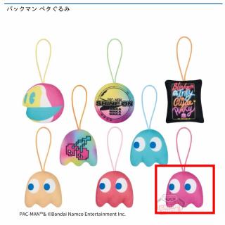 【パックマン】【H:ゴースト(ピンク)】パックマン ペタぐるみ