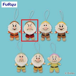 【ディズニー】【Bおこりんぼ】白雪姫 【FDM】7人の小人マスコット