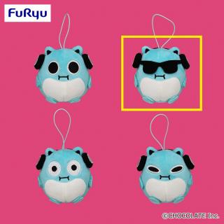 【ブルーハムハム】【Bグラサンモグモグ】ブルーハムハム まんまるモグモグマスコット