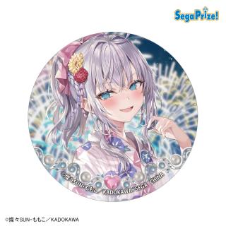 【時々ボソッとロシア語でデレる隣のアーリャさん】【B浴衣】時々ボソッとロシア語でデレる隣のアーリャさん　ホログラム缶バッジ