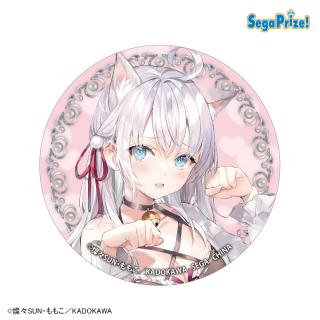 【時々ボソッとロシア語でデレる隣のアーリャさん】【Gネコ耳】時々ボソッとロシア語でデレる隣のアーリャさん　ホログラム缶バッジ