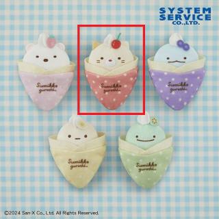 【すみっコぐらし】【Bねこ】すみっコぐらし クレープになりきりマスコットキーチェーン