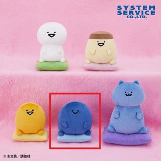 【お文具といっしょ】【D名も無き者】お文具といっしょ クッションにおすわりぬいぐるみ