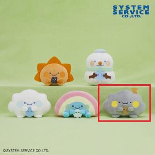 【FANS】【Eかみなりぐも】FANS うちの子！むぎゅっとだっこぬいぐるみ Sky