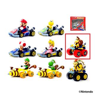 【スーパーマリオ】【Gドンキー】マリオカート7プルバックフィギュア