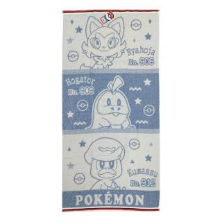 【ポケットモンスター】【E新御三家】ポケモン　バスタオル