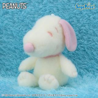 【スヌーピー】【Bピンク×クリーム】SNOOPY(TM)　マスコット　パステルカラー