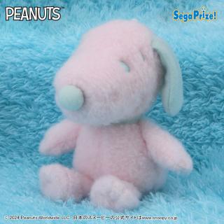 【スヌーピー】【Dミントグリーン×ピンク】SNOOPY(TM)　マスコット　パステルカラー