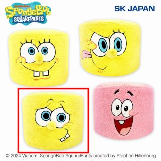 【スポンジ・ボブ】【Cボブ(困り顔)】スポンジ・ボブ ラウンドボアクッション
