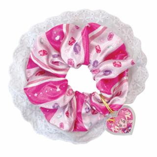 【プリキュア】【Aキュアワンダフル(ピンク)】わんだふるぷりきゅあ！ チャーム付きシュシュ