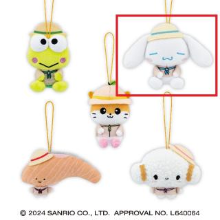 【サンリオ】【B:シナモロール】サンリオキャラクターズ ミニミニチームの大冒険！マスコット